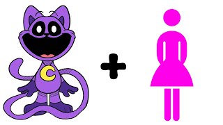 CATNAP + WOMAN = ???| Challenge To Combine Characters Poppy Playtime Chapter 3