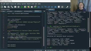 Python Programming - Python SQLite T04 - Retrieve, Sort, Search (Part 2/3)