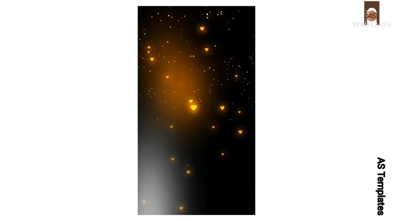 Template Video Background Full Screen light Effect Kinemaster