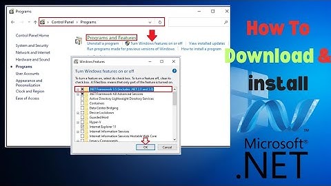 Instal .net Framework di Komputer/Laptop Anda #laserimpact_solution #.net #netframework #komputer