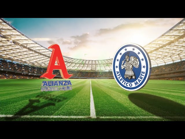 Alianza F.C vs Atl茅tico Marte (Partido de Reservas) 馃叞锔�