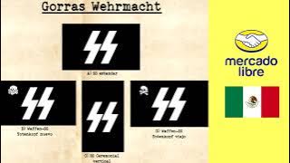Gorras Wehrmacht Banderas WWII