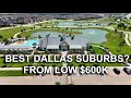Sandbrock Ranch Master-Planned Community in Aubrey, TX. Best Dallas Suburbs? Highland Homes Model.
