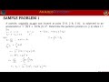 General Curvilinear Motion Sample Problem 1