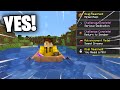 Getting every 1.15 Minecraft advancement in a boat...