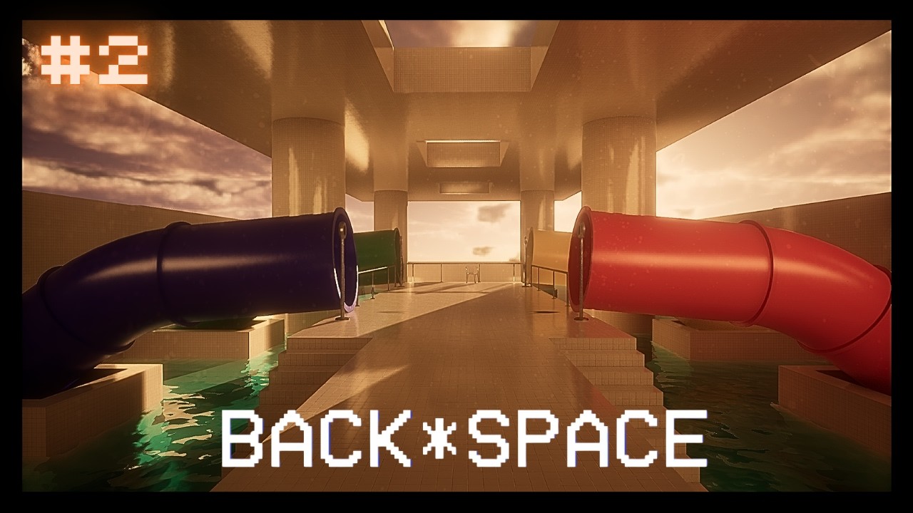 BACK*SPACE | Awesome New Backrooms Poolrooms Game | PART 2 - YouTube