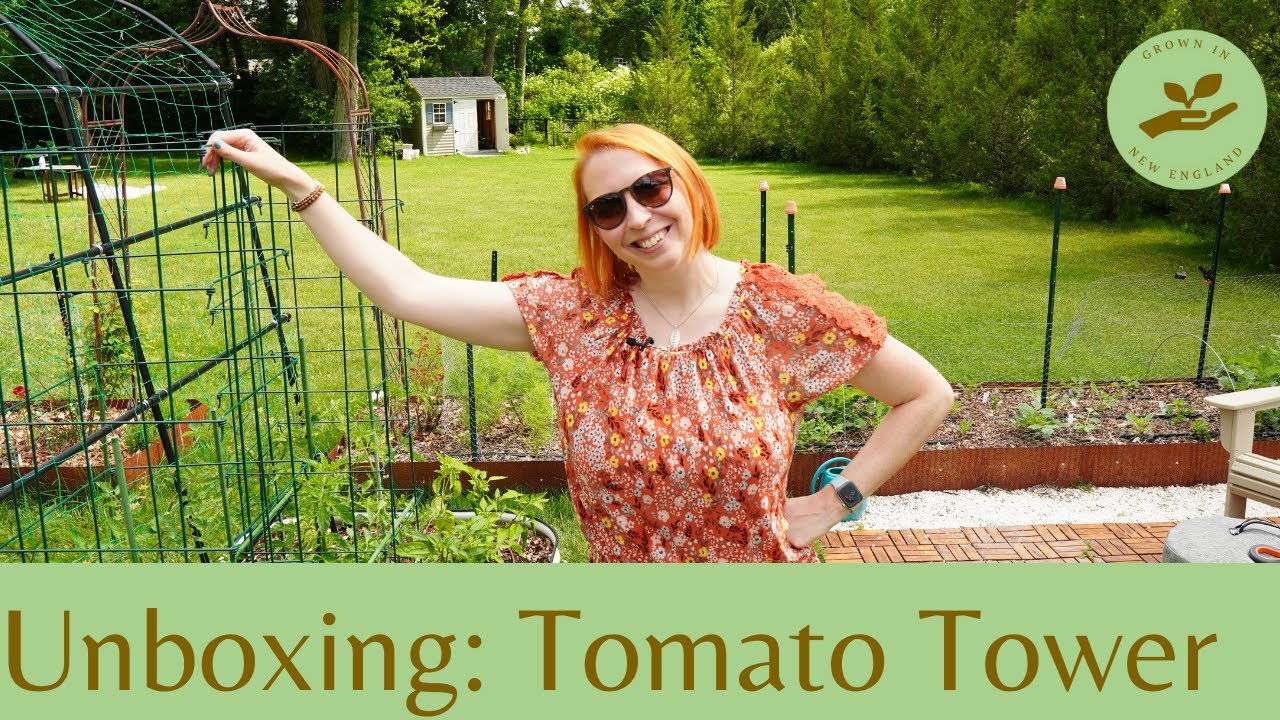 Unboxing Gardener's Supply Tomato Tower YouTube