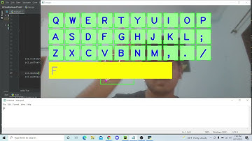 Virtual Keyboard with OpenCV