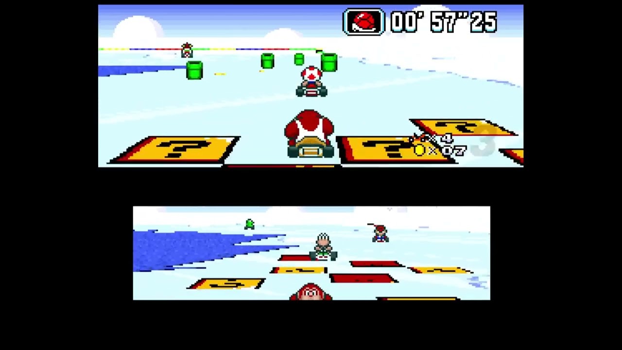 Special Cup 100cc & Credits - Super Mario Kart