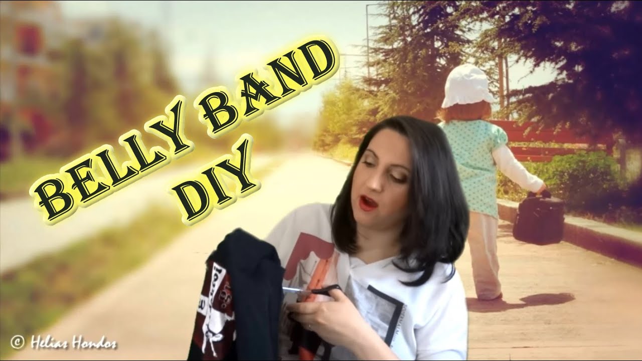 How To Make A Maternity Belly Band (DIY) YouTube