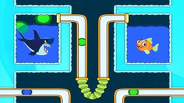 Save the Fish Challenge | Pull The Pin | Best Mobile Puzzle | android Gameplay Walkthrough | Part 64