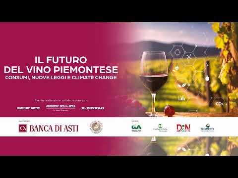 Il futuro del vino piemontese: segui la diretta video