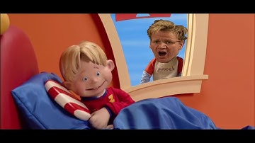 Lazy town wake up song but every time they say wake up itś Gordon Ramsay