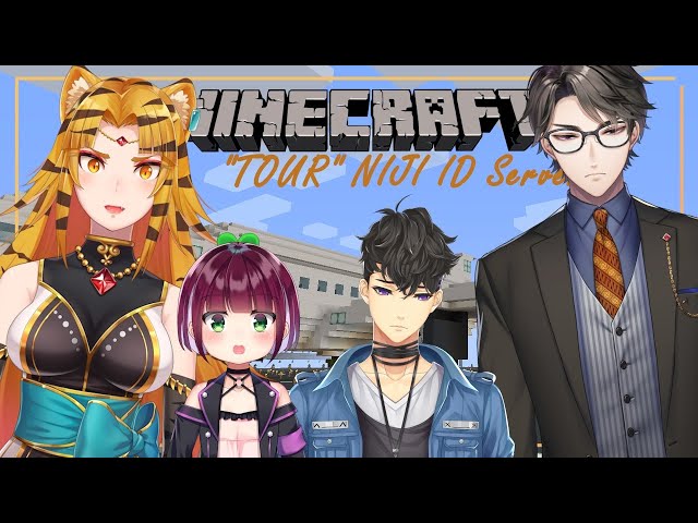 【Minecraft】Study Tour di server【NIJISANJI ID】のサムネイル