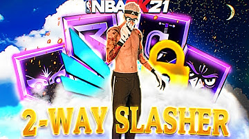 THE ULTIMATE 2 WAY SLASHER BUILD ON NBA 2K21 CURRENT GEN! SPEED BOOSTING LOCKDOWN SLASHER