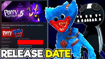 Poppy Playtime Chapter 5 - RELEASE DATE on STEAM with NEW OFFICIAL INFORMATION 😃 WHEN? (Theory)