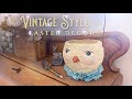 Vintage Style Paper Mache Easter Bucket Tutorial - DIY Spring Crafts - Easter Decorations - Crafting