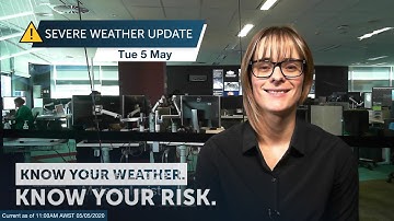 Severe Weather Update: strong cold front impacting southwest WA 5 May 2020