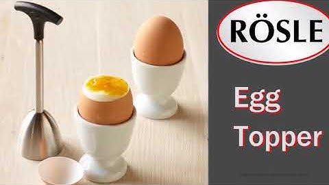 Rösle Stainless Steel Egg Topper