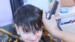 Don't get your hair cut in this country,because this barber will amaze you.ASMR BARBER
