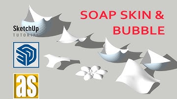 How to Use Soap Skin & Bubble Plugin in SketchUp| SketchUp Tutorial