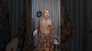 Dress Alissya Set Hijab Rayon Adem