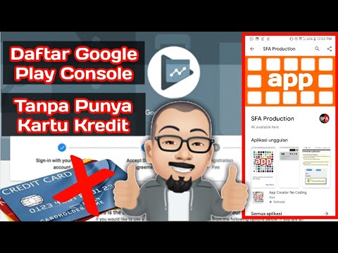 cara daftar google play console tanpa kartu kredit