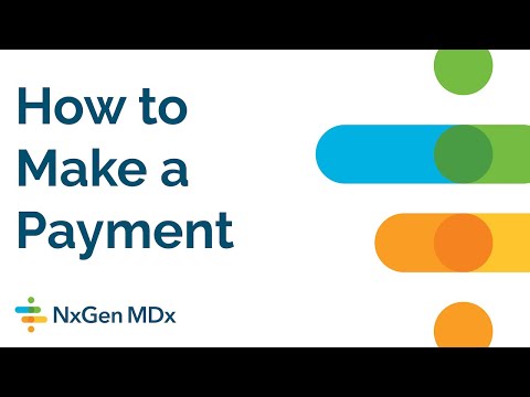 How to Make a Payment with NxGen MDx