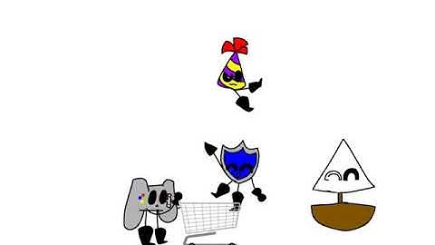 Shopping in tiny target! (Brawl Of The Objects speedpaint)