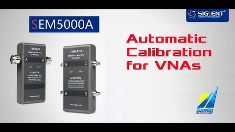 Automatic calibration instruments with the SEM5000A ECal module from Saelig