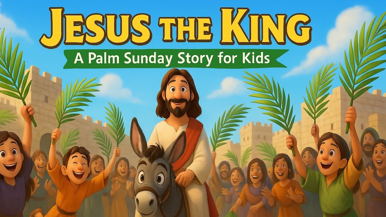 The King Enters Jerusalem Story for Kids Jesus Our Humble King | Bible ...