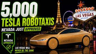 Full Nevada Just Approved 5,000 Tesla Robotaxis And Las Vegas Will Never Be The Same News