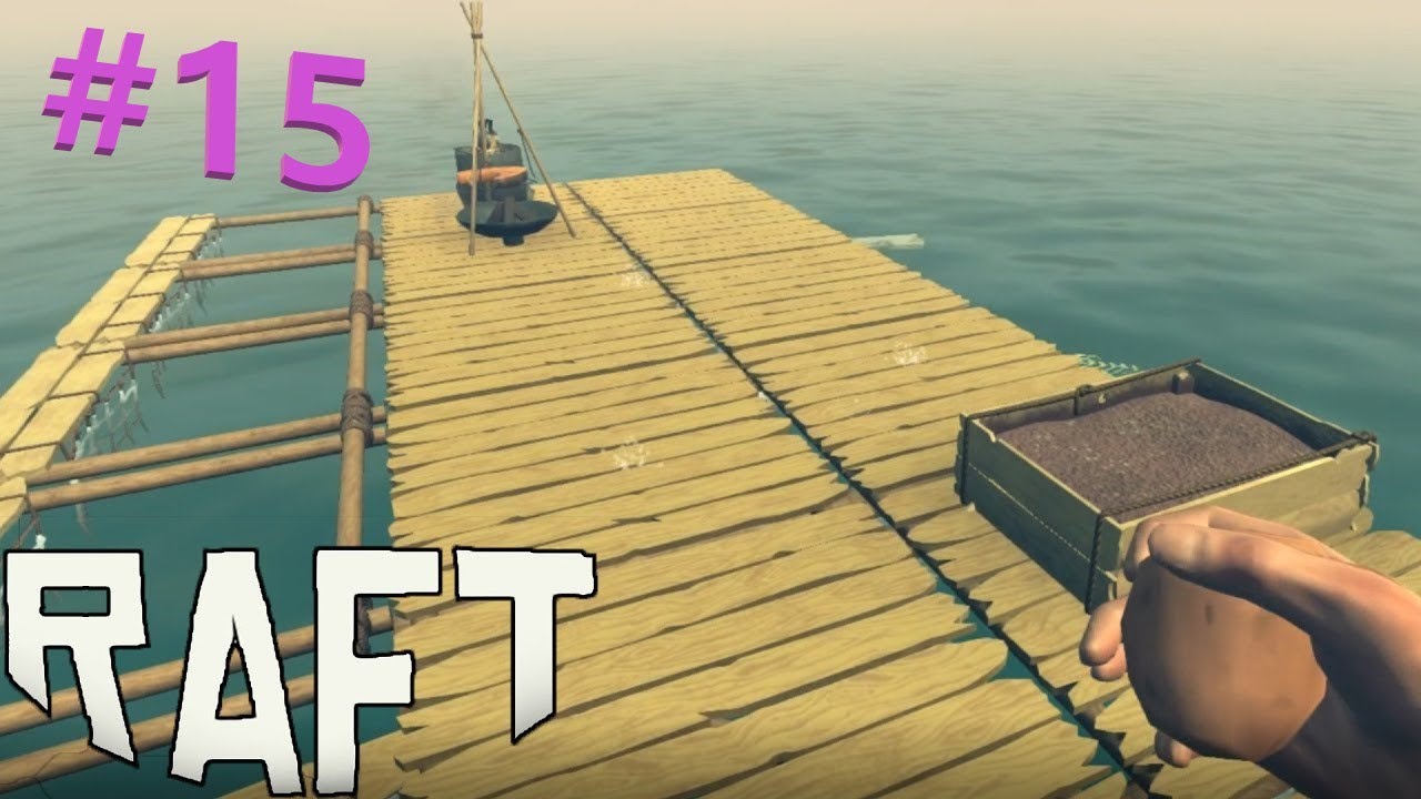 Minecraft карта выживание на плоту