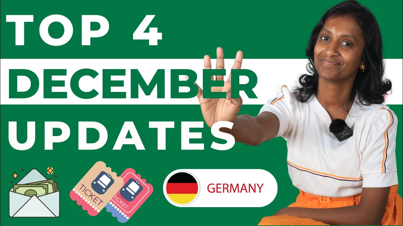 Upcoming Updates in Germany for December 2024 | Germany | English - YouTube