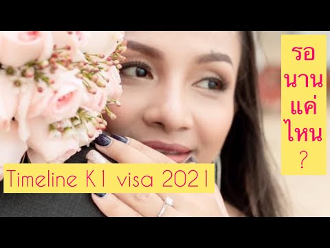 Timeline ขั้นตอนการทำวีซ่าK1-2021#วีซ่าคู่หมั้นอเมริกา Step by step #K1 visa🇺🇸