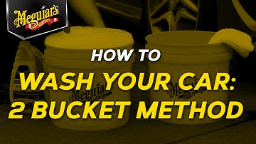How To Wash Your Car: Two Bucket Method with Meguiar