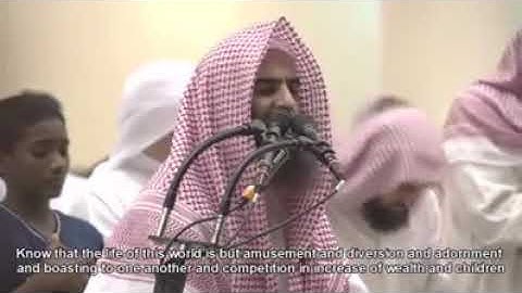 #ملخص #الحياة #الدنيا #في #أية #واحدة  #القارئ_محمد_اللحيدان