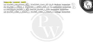 Select the incorrect match : (a) \( \left[\mathrm{Co}\left(\mathrm{...
