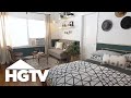 Stylish Studio Apartment Makeover | HGTV