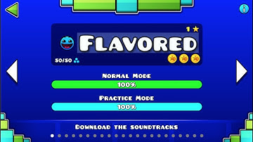 Geometry Dash -  Flavored (Daily Level) by - Torch121