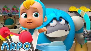 ARPO and Baby Daniel Shop For Cool Toys! | BEST OF ARPO! | Funny Robot Cartoons for Kids!