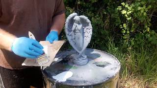 Easiest paint finish ever for statuary