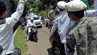 perjalanan habib rizieq menuju markaz syariah, megamendung bogor