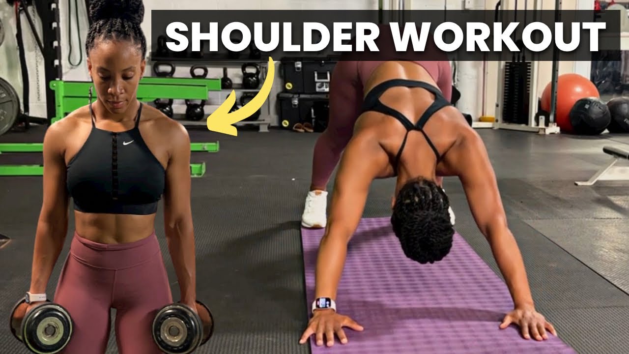 FULL SHOULDER WORKOUT (Sets & Reps Included) WELLNESS PREP YouTube