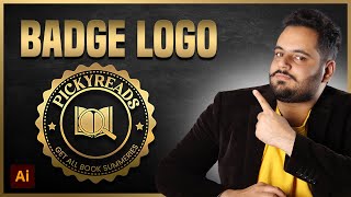How to Create Badge Logo Design in Adobe Illustrator [Easy Tutorial]