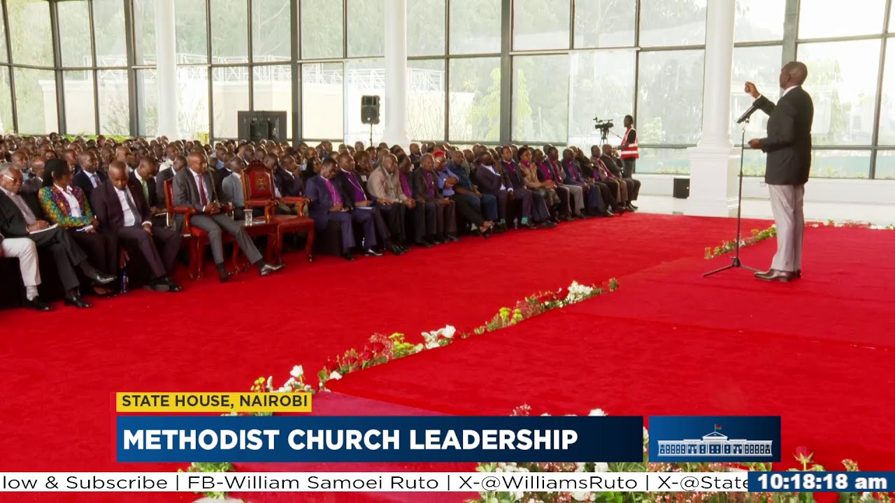 Methodist Church Leadership, State House, Nairobi