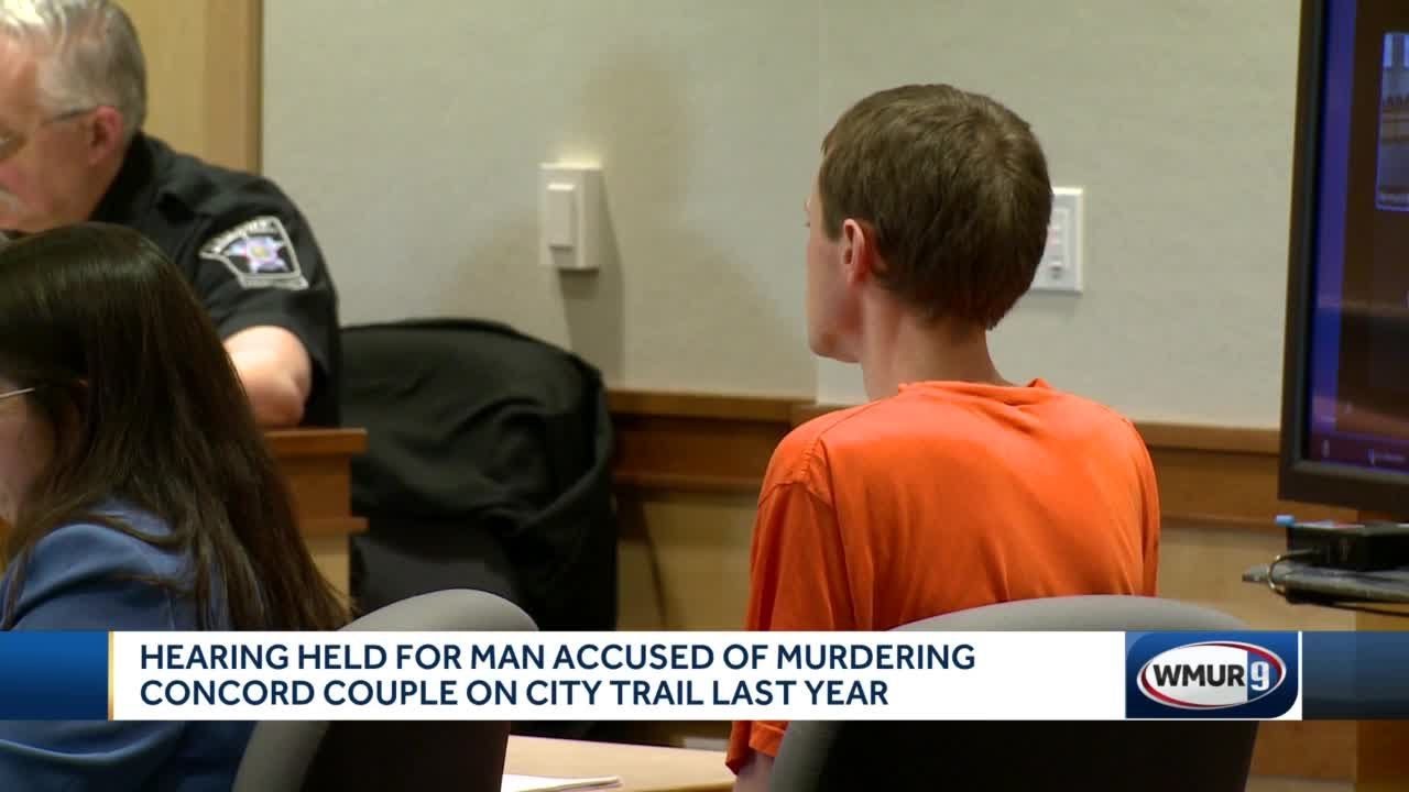 Hearing held for man accused of killing Concord couple on trail - YouTube