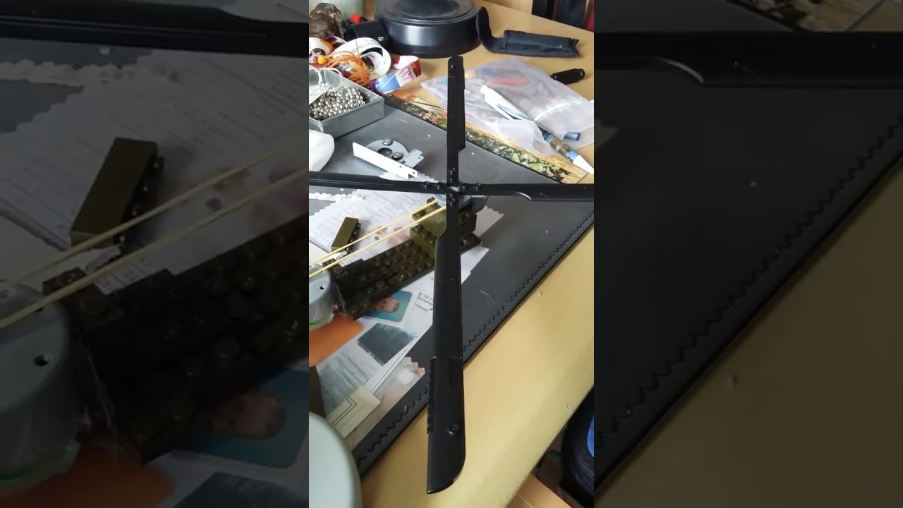 Spinning a lego propeler with an electric motor