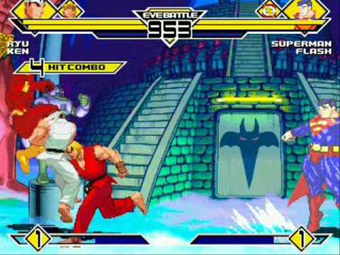 Team Street Fighter vs Team DC Universe