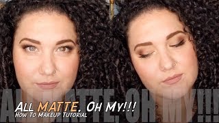 ALL *Matte* Makeup Look | Mattified Makeup Tutorial